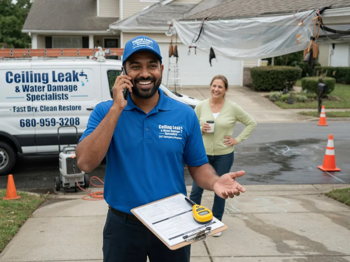 Ceiling Leak Cleanup Nortonville, KY FAQs